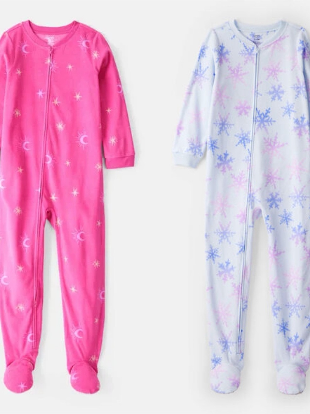 Carter’s Fleece One-Piece Footie Pajamas - Size 6